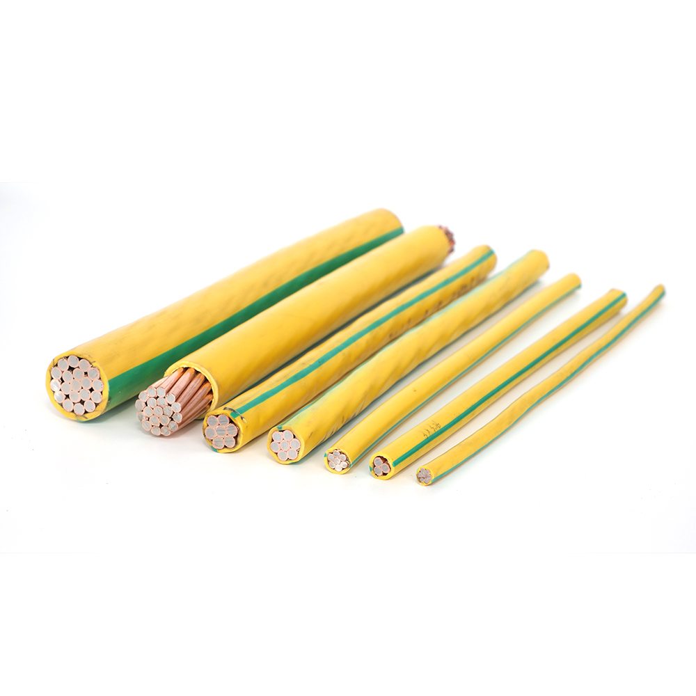 Yellow/Green Pvc Insulated CCS Coductor From CLAD